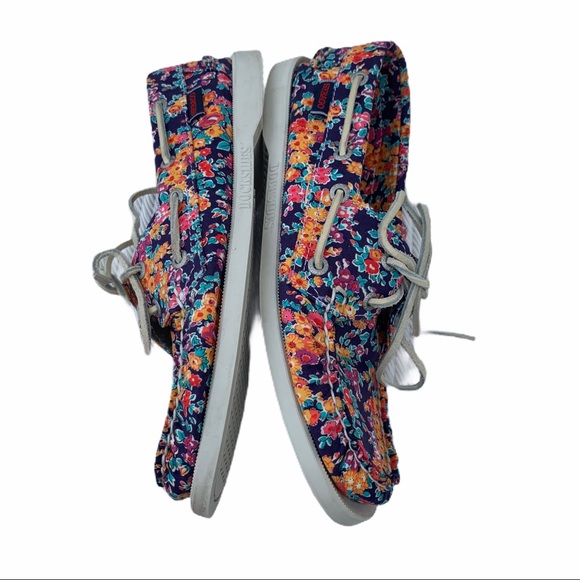 Sebago Docksides Loafers Tatum Print Size 9 Women - Picture 5 of 10
